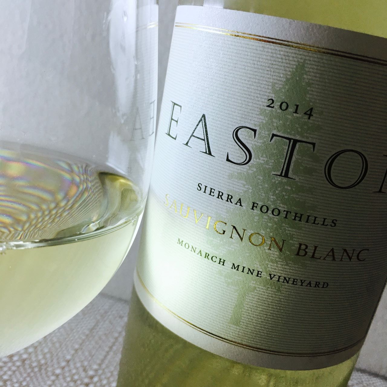 2014 Easton Sauvignon Blanc Monarch Mine Vineyard Sierra Foothills