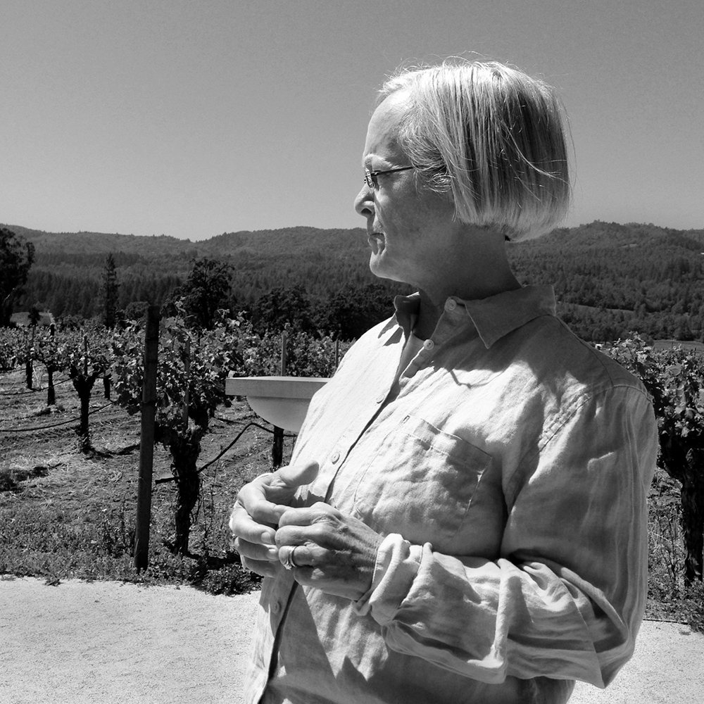 Cathy Corison in her Kronos Vineyard
