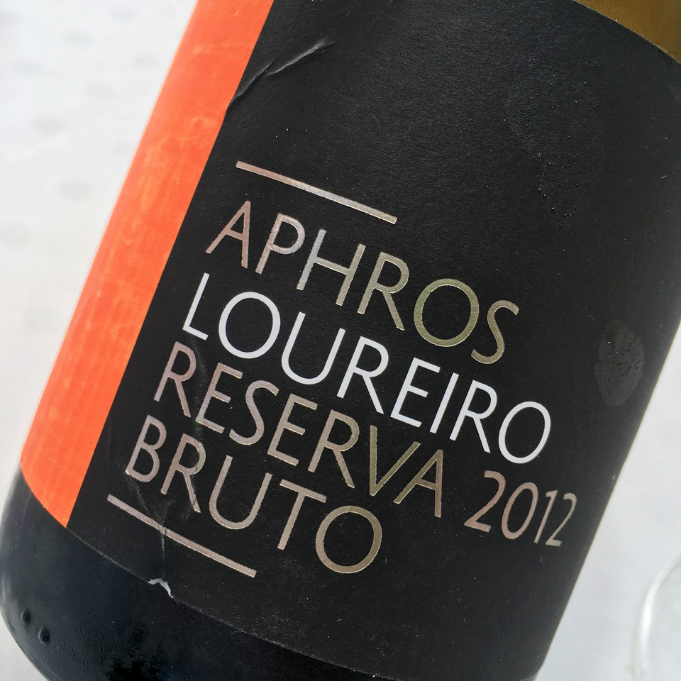 2012 Aphros Loureiro Bruto Reserva Espumante Sub-Região Lima, Vinho Verde DOC