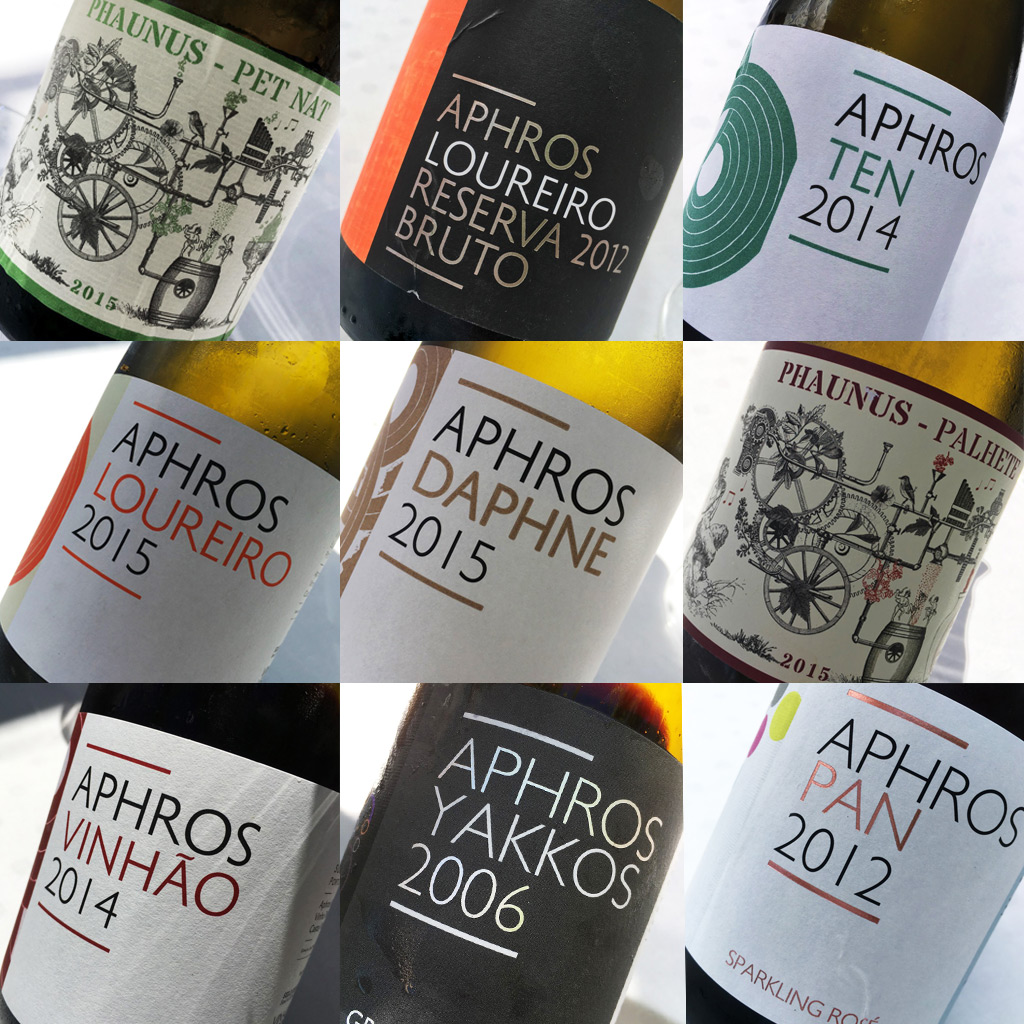 Nine wines of Aphros