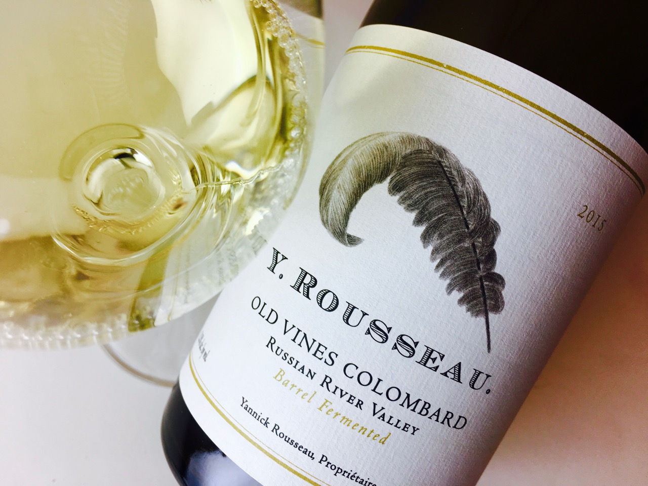 2015 Y. Rousseau Old Vines Colombard Russian River Valley, Sonoma County